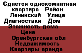 Сдается однокомнатная квартира › Район ­ Ленинский › Улица ­ Диагностики › Дом ­ 21 › Этажность дома ­ 4 › Цена ­ 10 000 - Оренбургская обл. Недвижимость » Квартиры аренда   